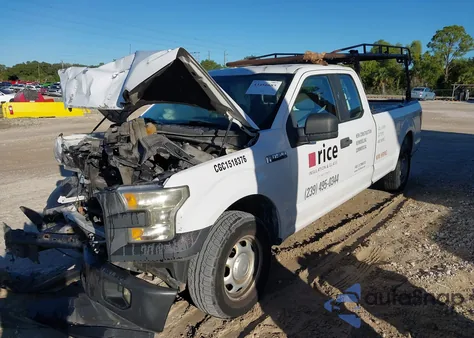 2016 Ford F-150 Xl из США, поврежденный, VIN 1FTEX1CF2GKD66659